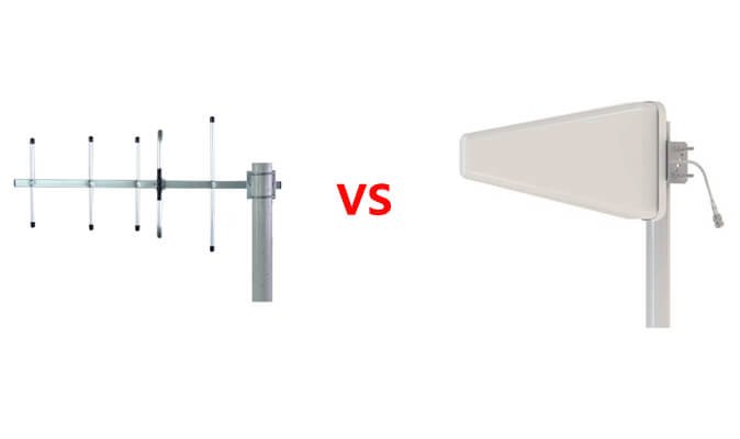 lpda log periodic antenna vs yagi antenna